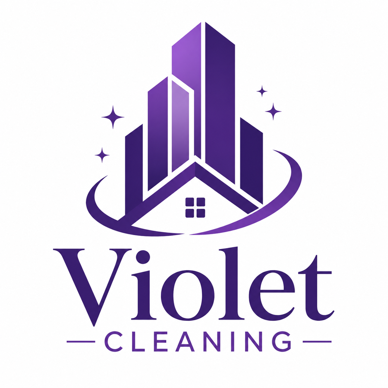 Violet Cleaning logo